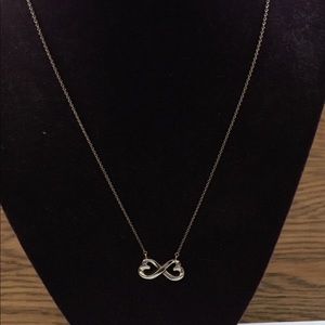 Tiffany&Co Double Loving Infinity Heart Necklace